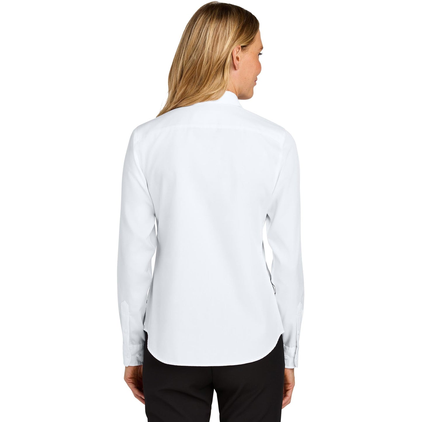 Deep Black Button Up Shirt - Port Authority - Easy Care