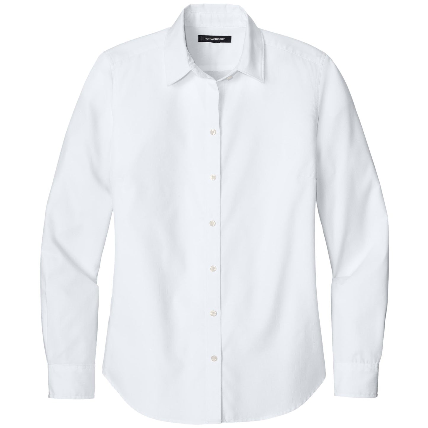 Deep Black Button Up Shirt - Port Authority - Easy Care