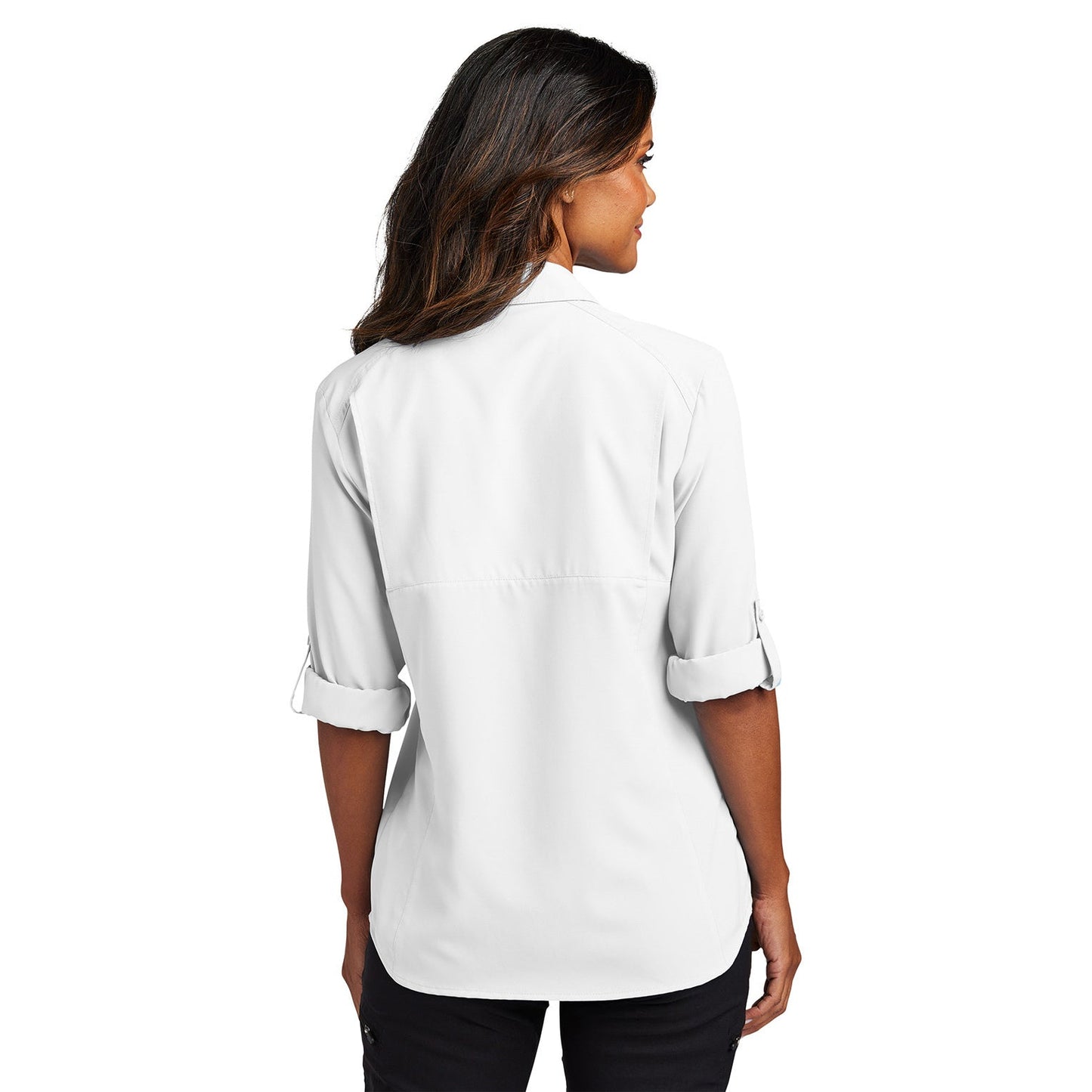 Bright Seafoam Button Up Shirt - Port Authority - Breathable