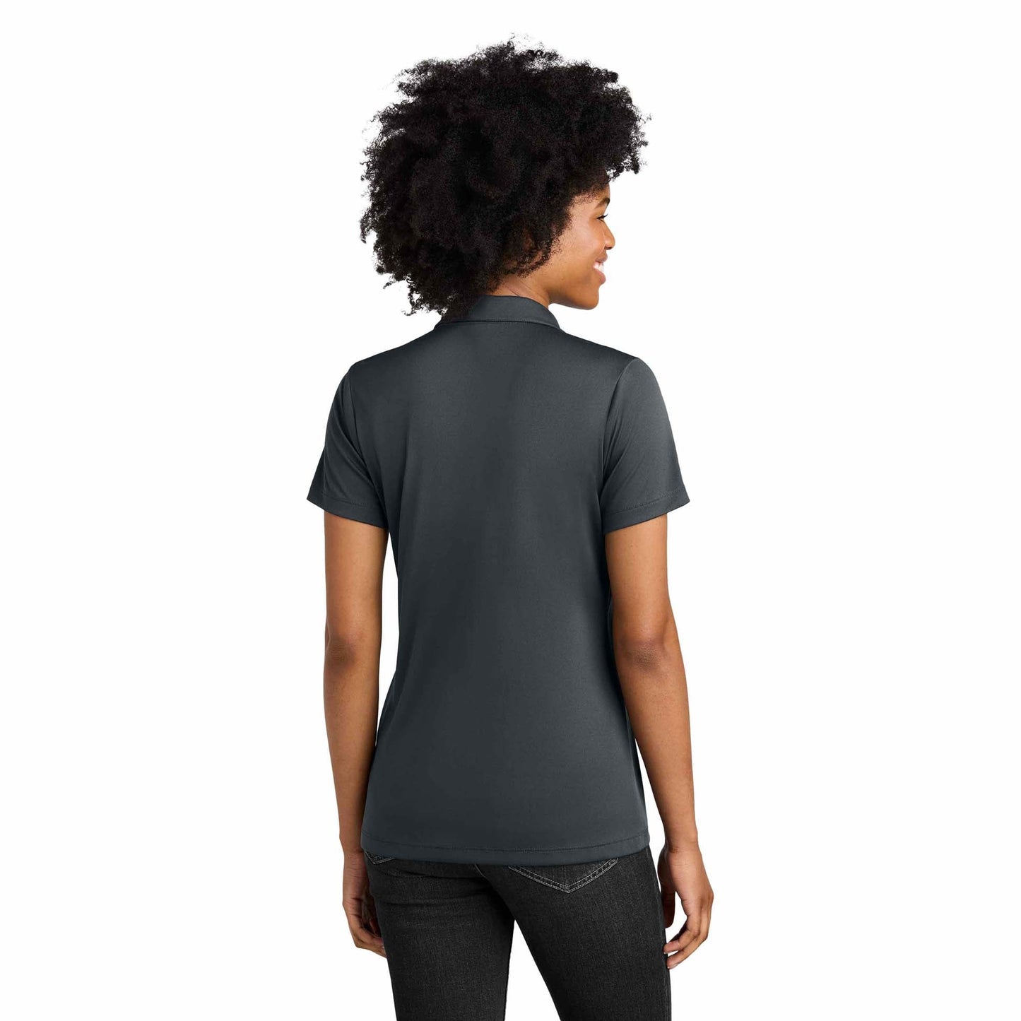 Black/Gold Polo Shirts - Sport-Tek - Moisture Wicking