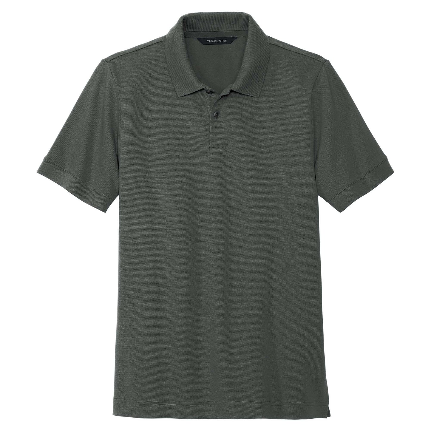 Deep Black Polo Shirt - Mercer+Mettle - Stretch Fabric
