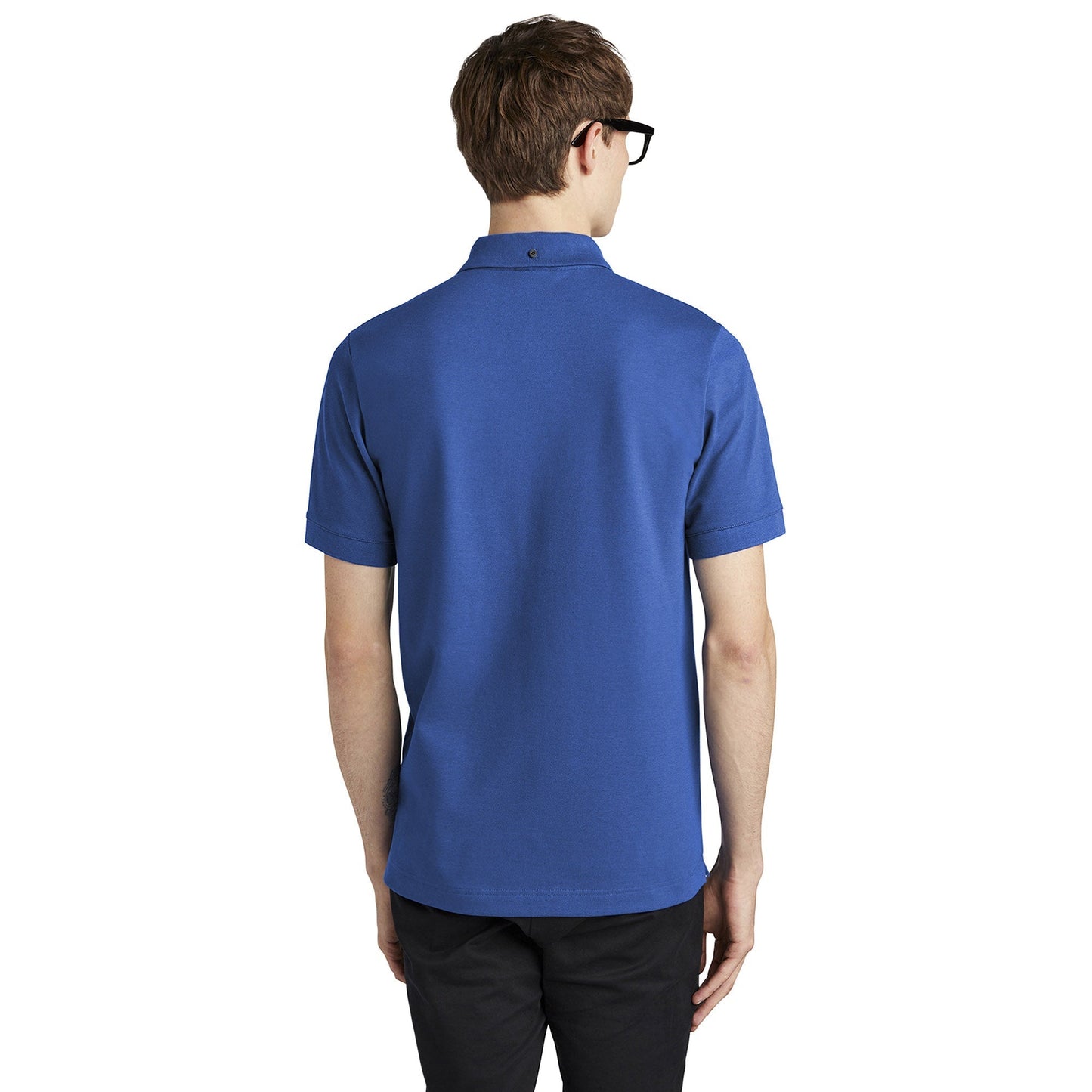 Deep Black Polo Shirt - Mercer+Mettle - Stretch Fabric