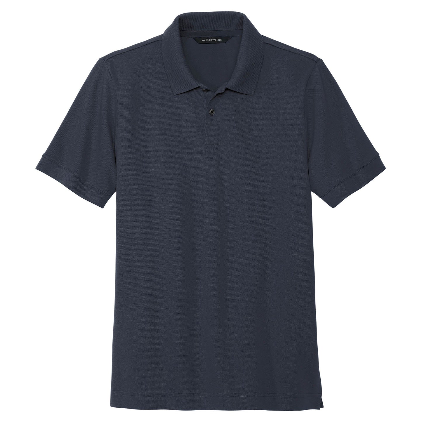 Deep Black Polo Shirt - Mercer+Mettle - Stretch Fabric