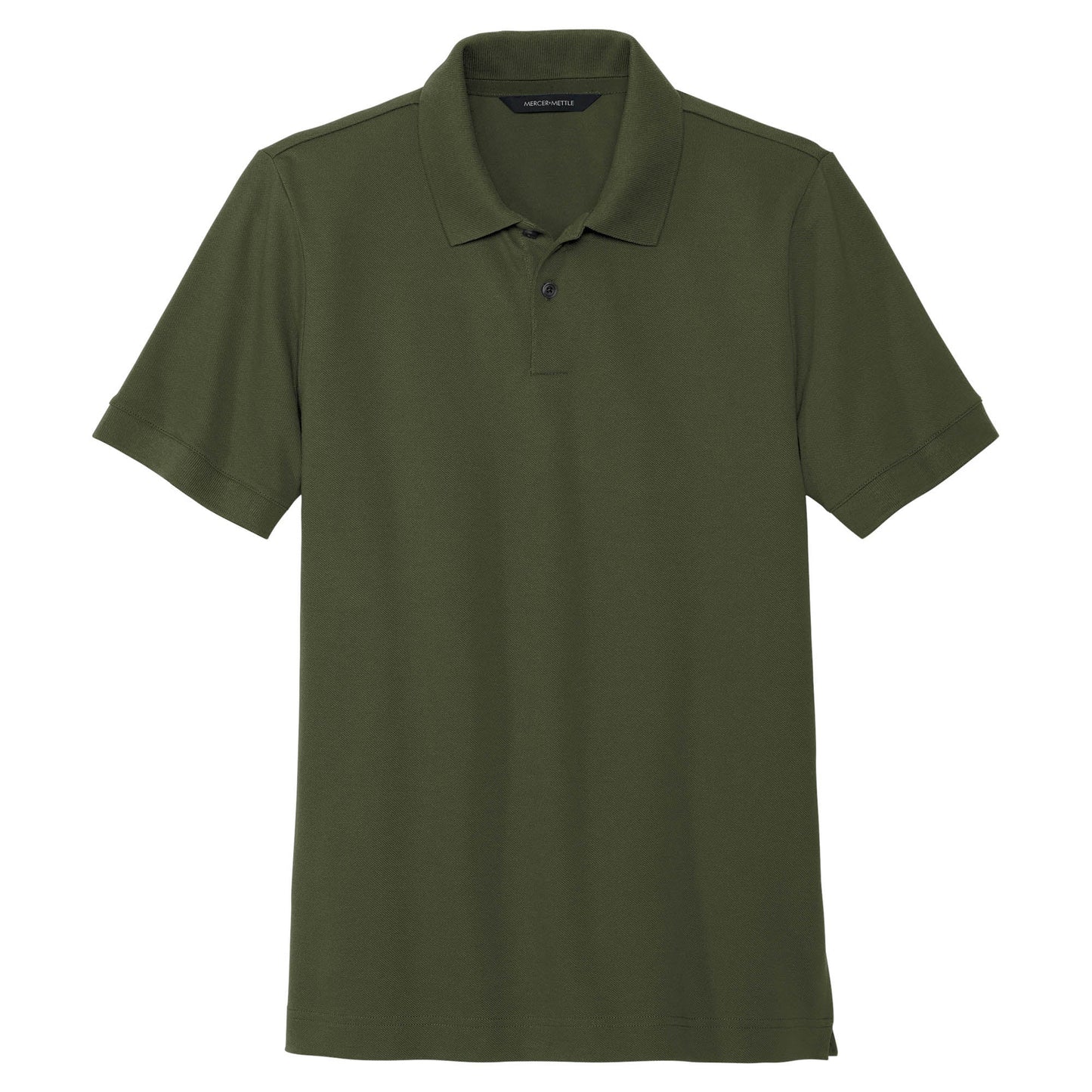 Deep Black Polo Shirt - Mercer+Mettle - Stretch Fabric