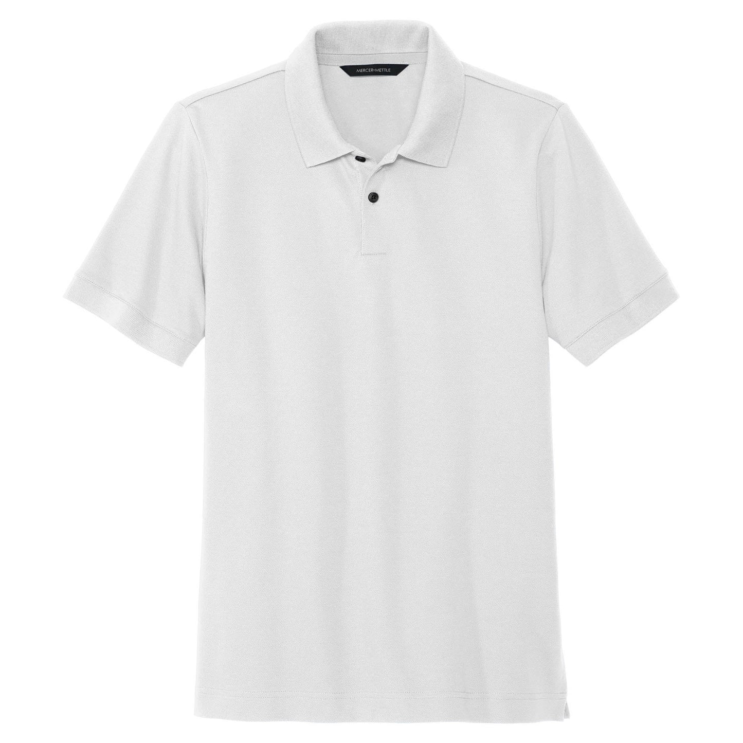 Deep Black Polo Shirt - Mercer+Mettle - Stretch Fabric