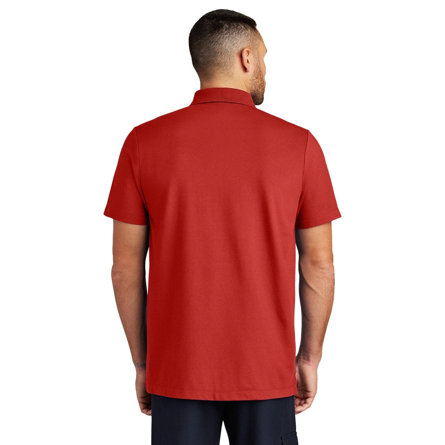 Deep Black Polo Shirt - Mercer+Mettle - Stretch Fabric