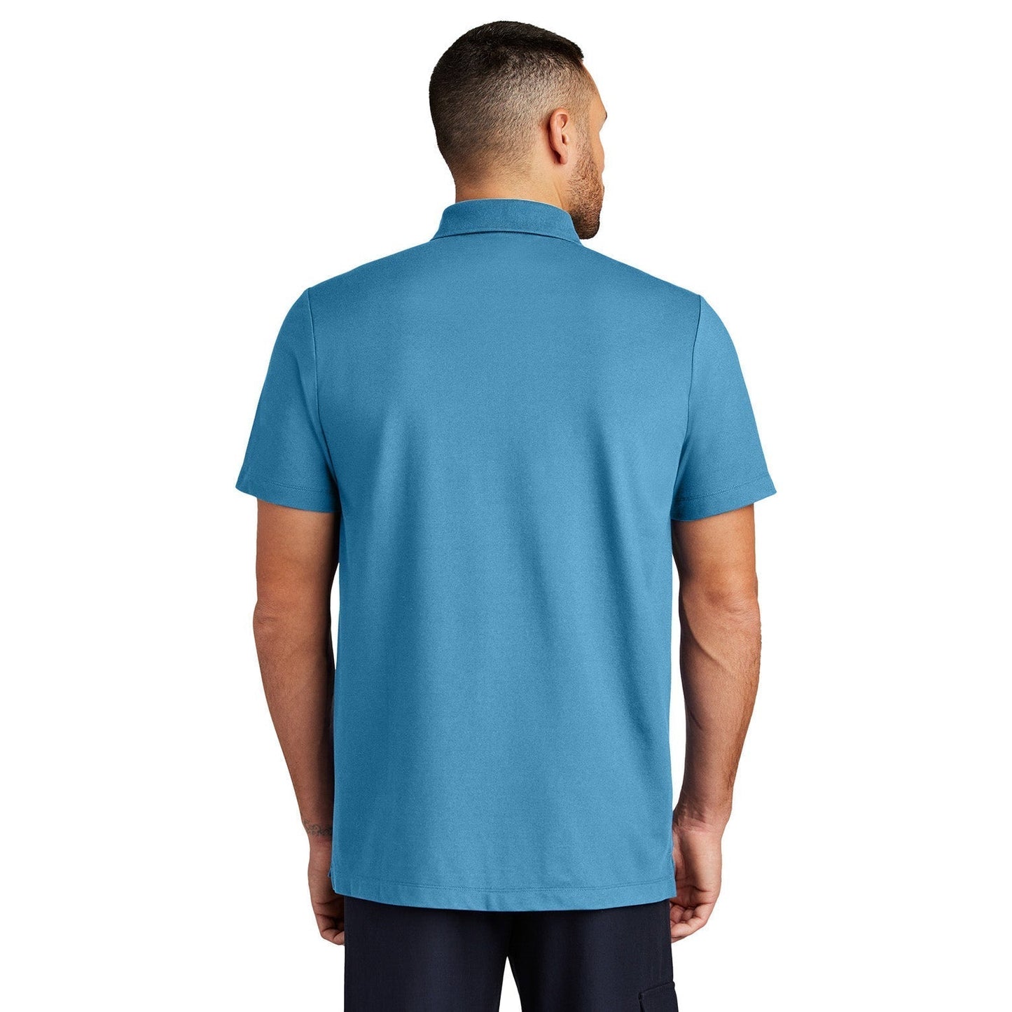 Deep Black Polo Shirt - Mercer+Mettle - Stretch Fabric