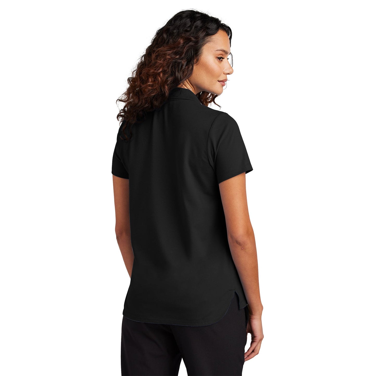Deep Black Polo Shirts - Mercer+Mettle - Lightweight Cotton