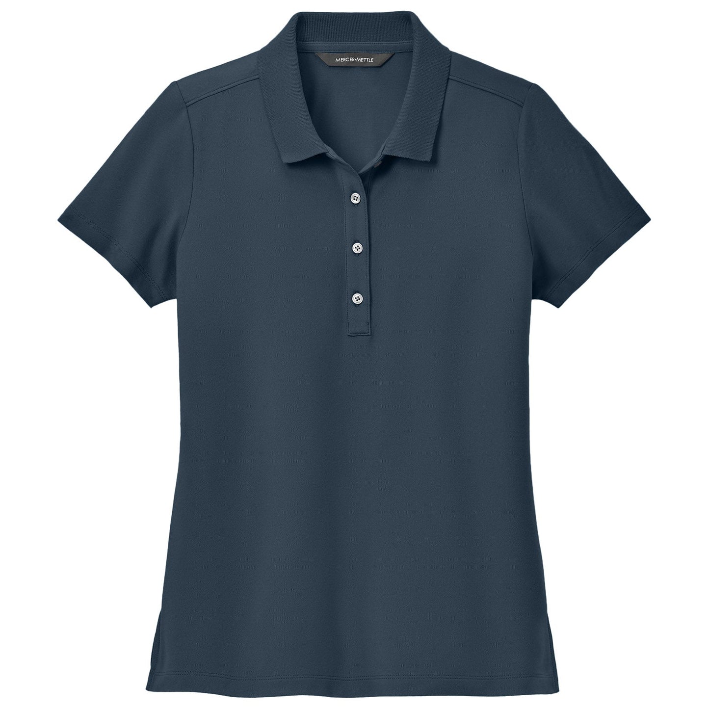 Deep Black Polo Shirts - Mercer+Mettle - Lightweight Cotton