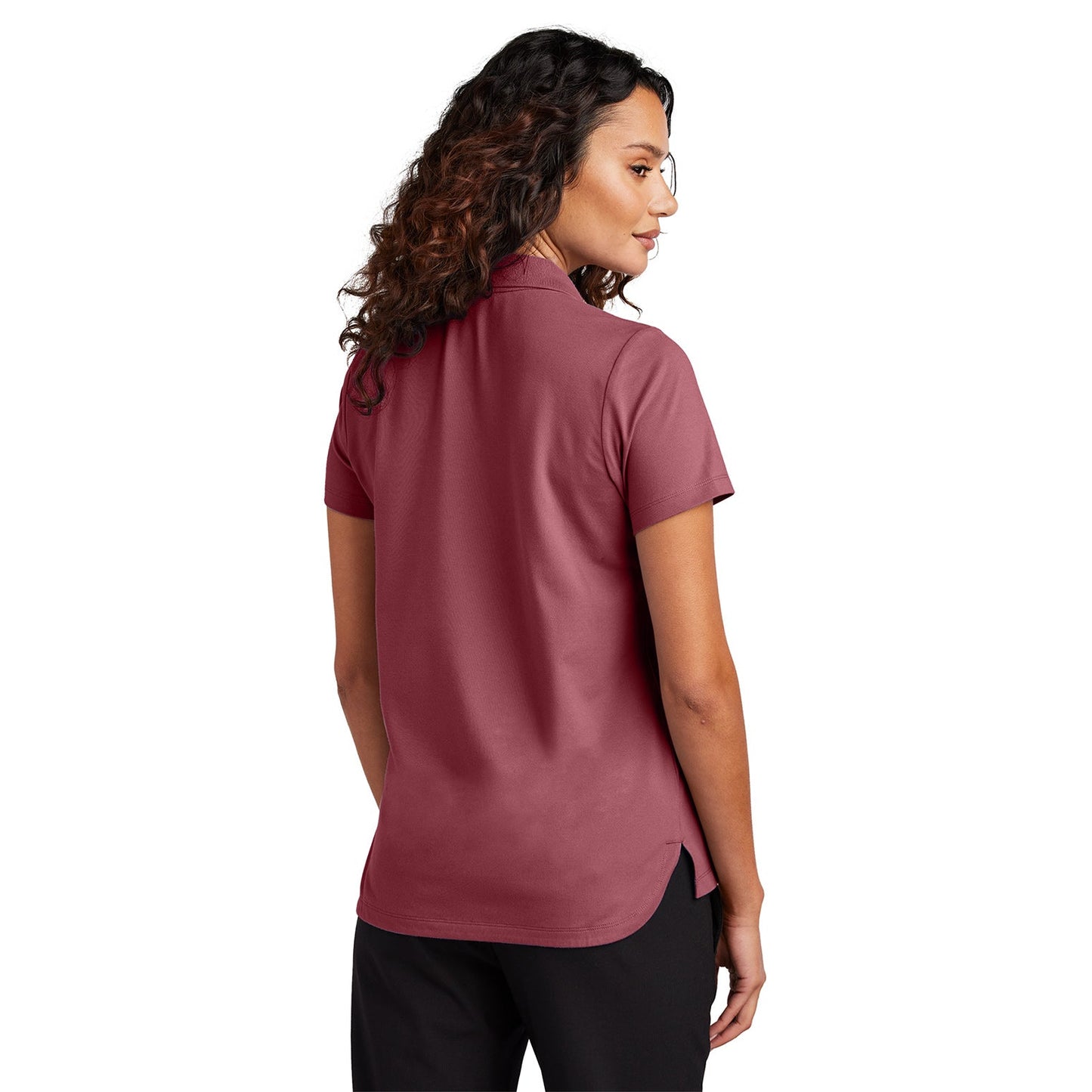 Deep Black Polo Shirts - Mercer+Mettle - Lightweight Cotton