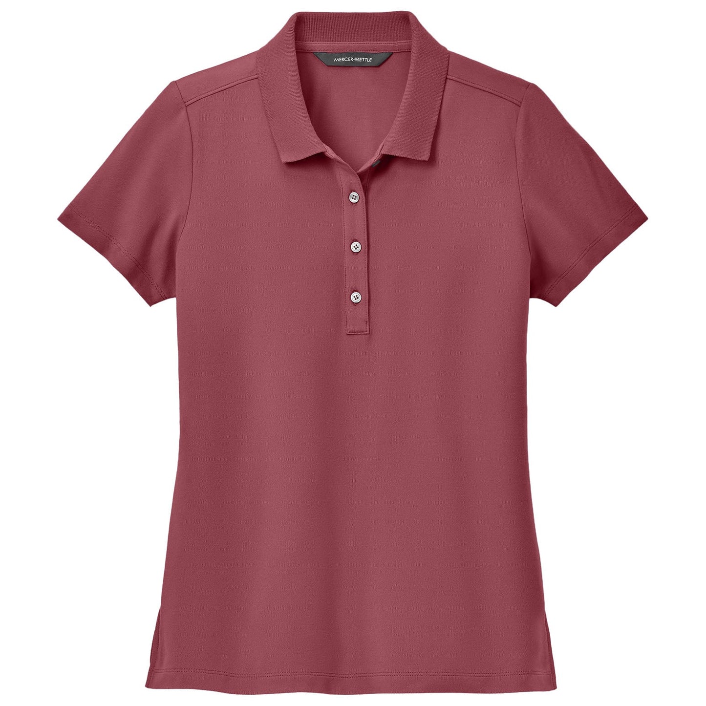 Deep Black Polo Shirts - Mercer+Mettle - Lightweight Cotton