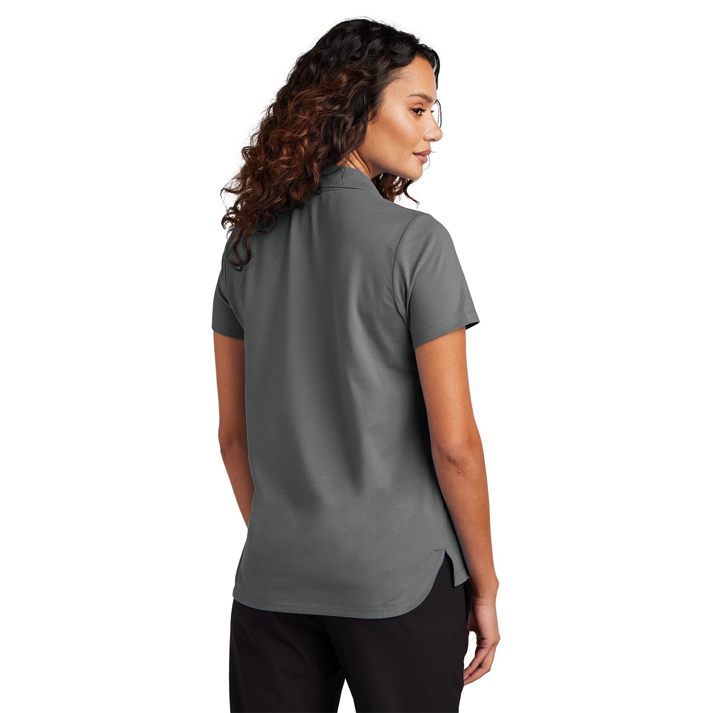 Deep Black Polo Shirts - Mercer+Mettle - Lightweight Cotton