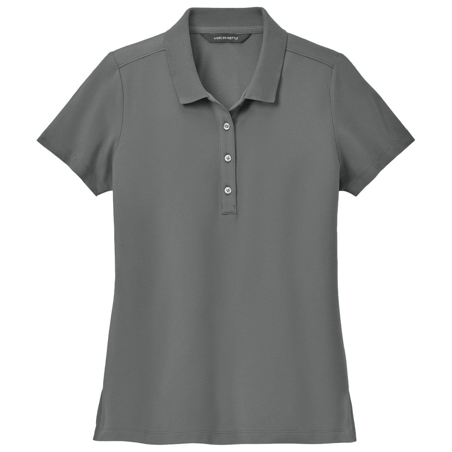 Deep Black Polo Shirts - Mercer+Mettle - Lightweight Cotton