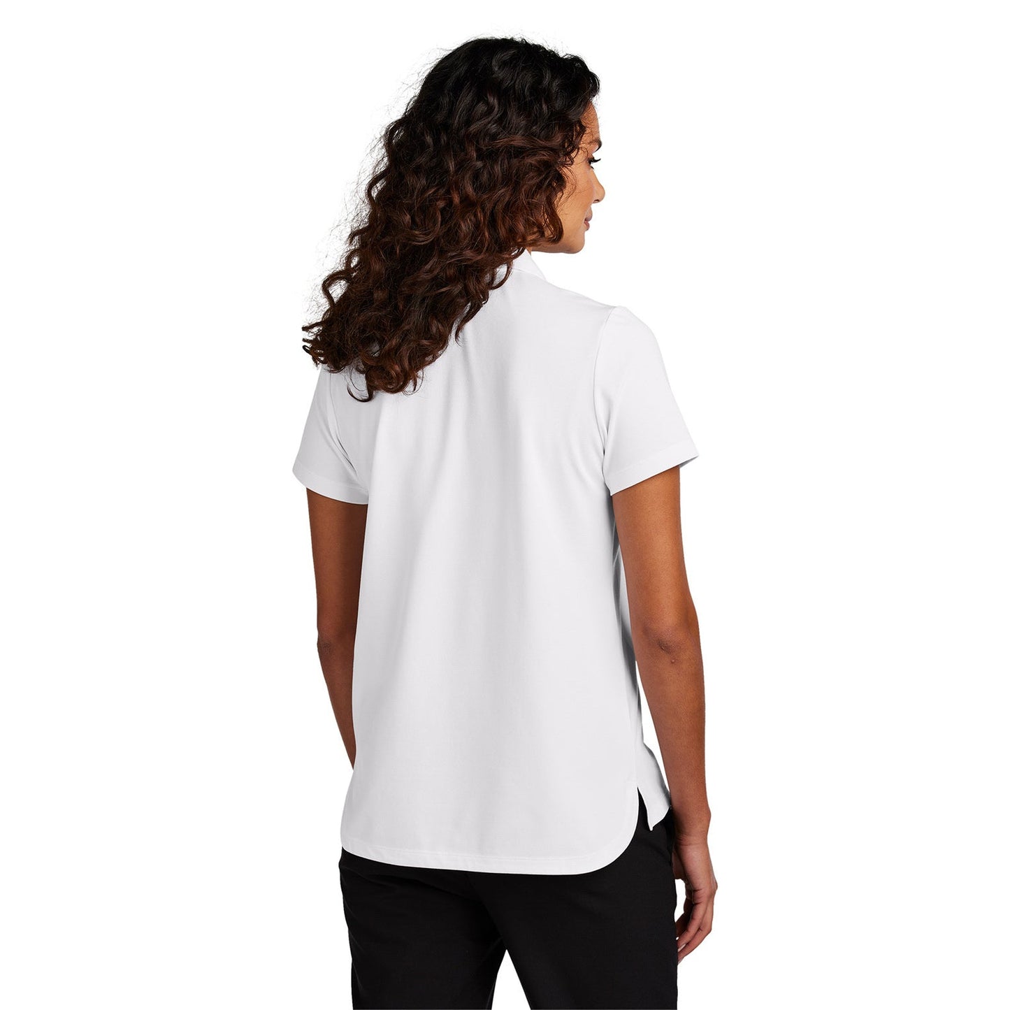 Deep Black Polo Shirts - Mercer+Mettle - Lightweight Cotton