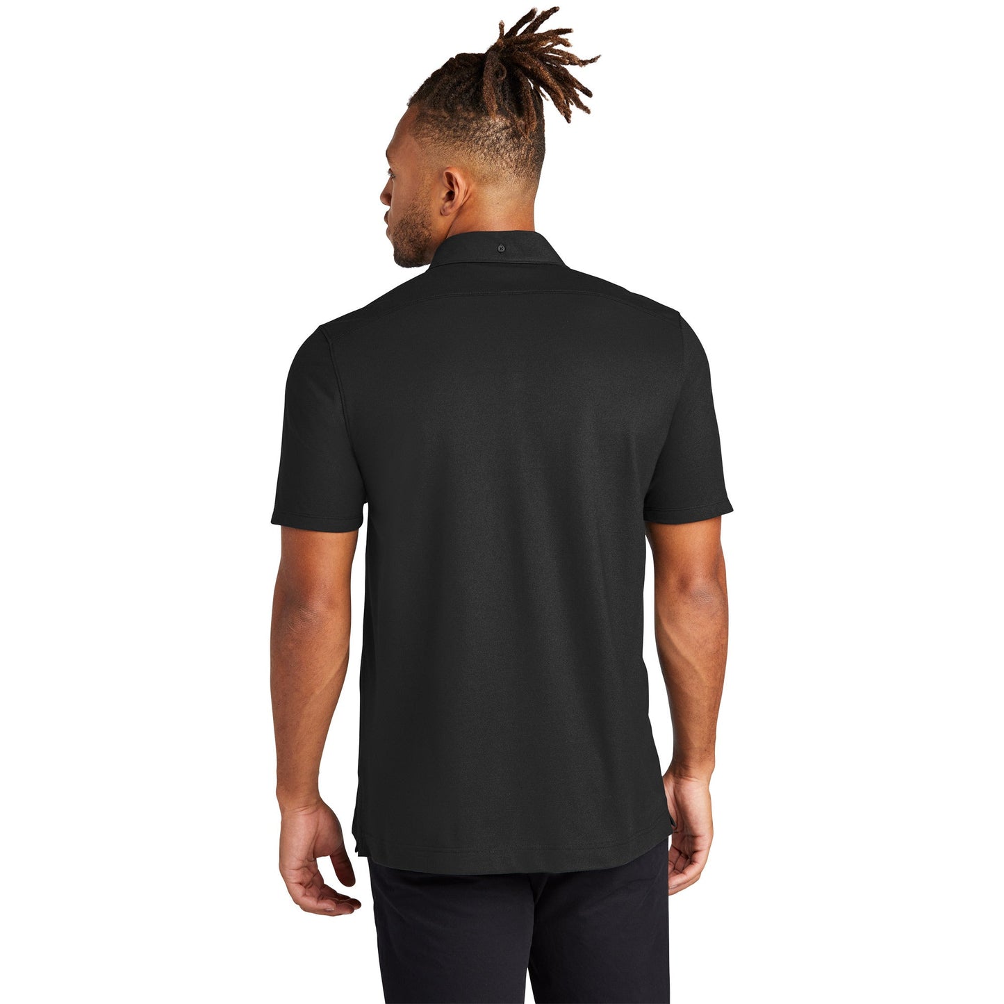 Deep Black Button Up Shirt - Mercer+Mettle - Stylish Fit