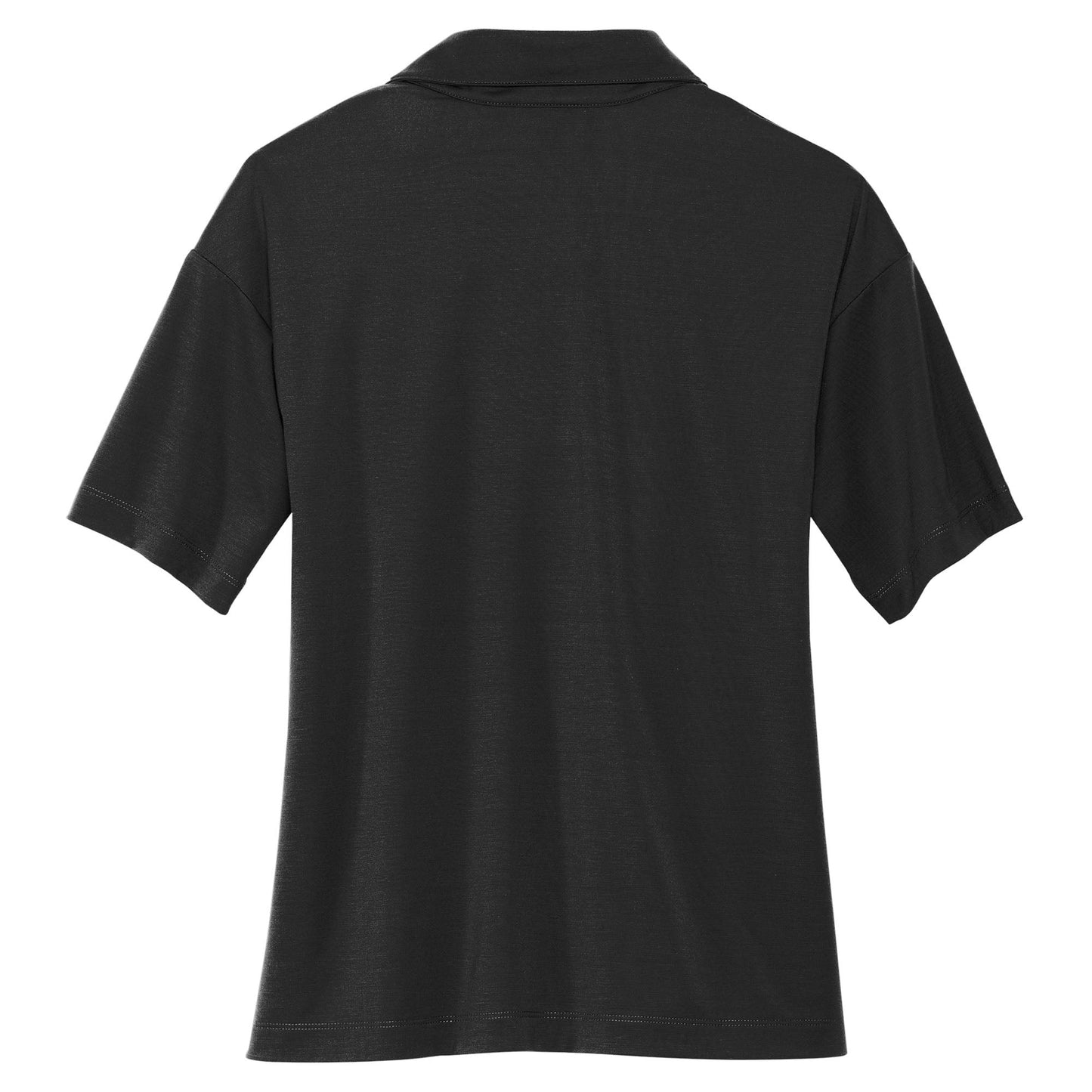 Deep Black Polo Shirts - Mercer+Mettle - Soft Jersey