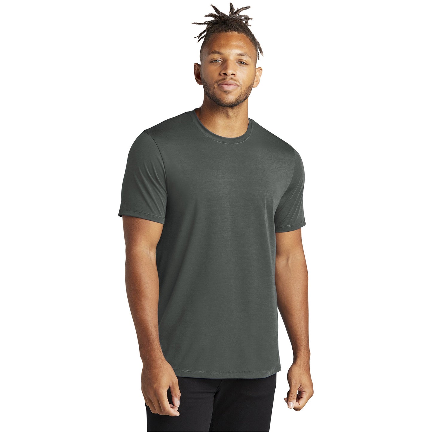 Deep Black T-Shirts - Mercer+Mettle - Stretch Jersey Crew