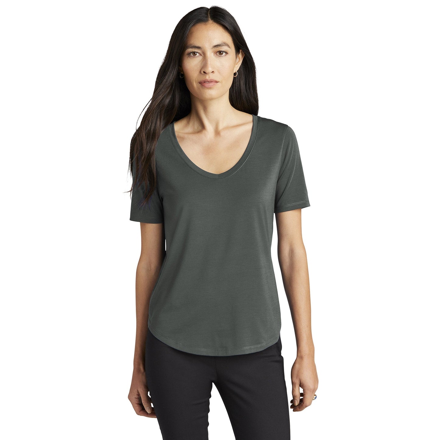 Deep Black T-Shirt - Mercer+Mettle - Soft Jersey Fabric