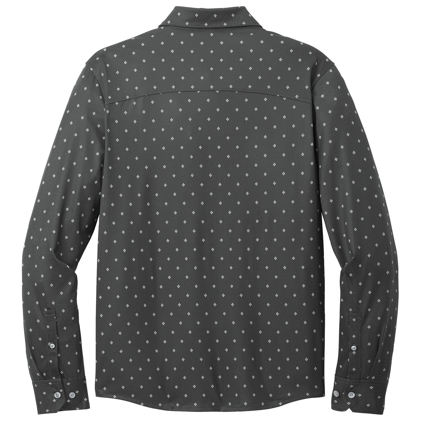 Deep Black Button Up Shirts - Mercer+Mettle - Stretch Fabric