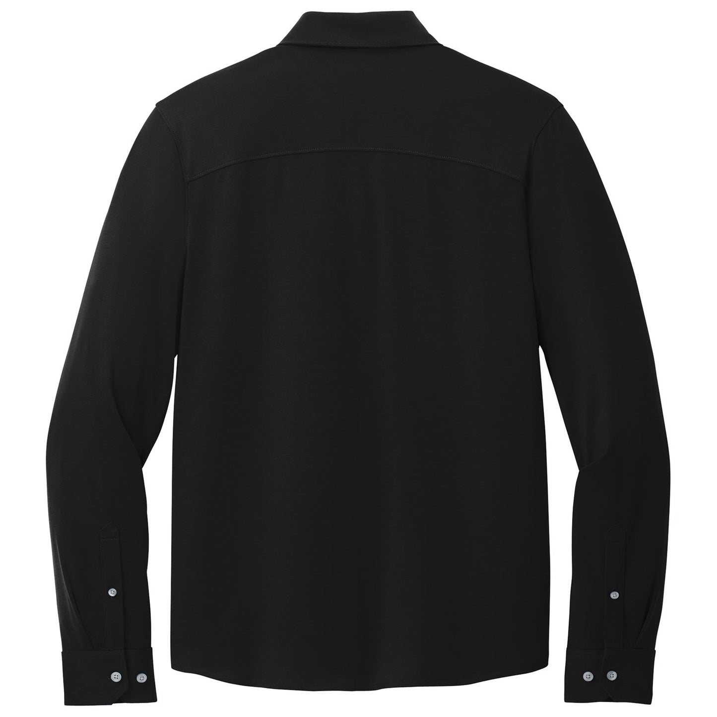 Deep Black Button Up Shirts - Mercer+Mettle - Stretch Fabric