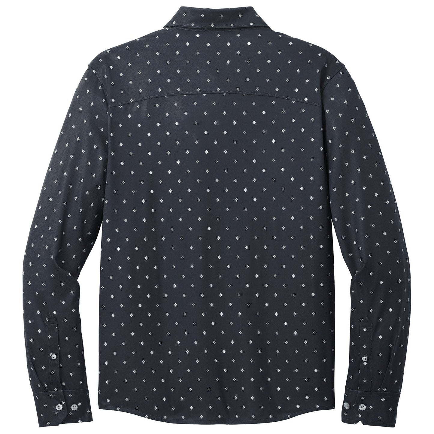 Deep Black Button Up Shirts - Mercer+Mettle - Stretch Fabric