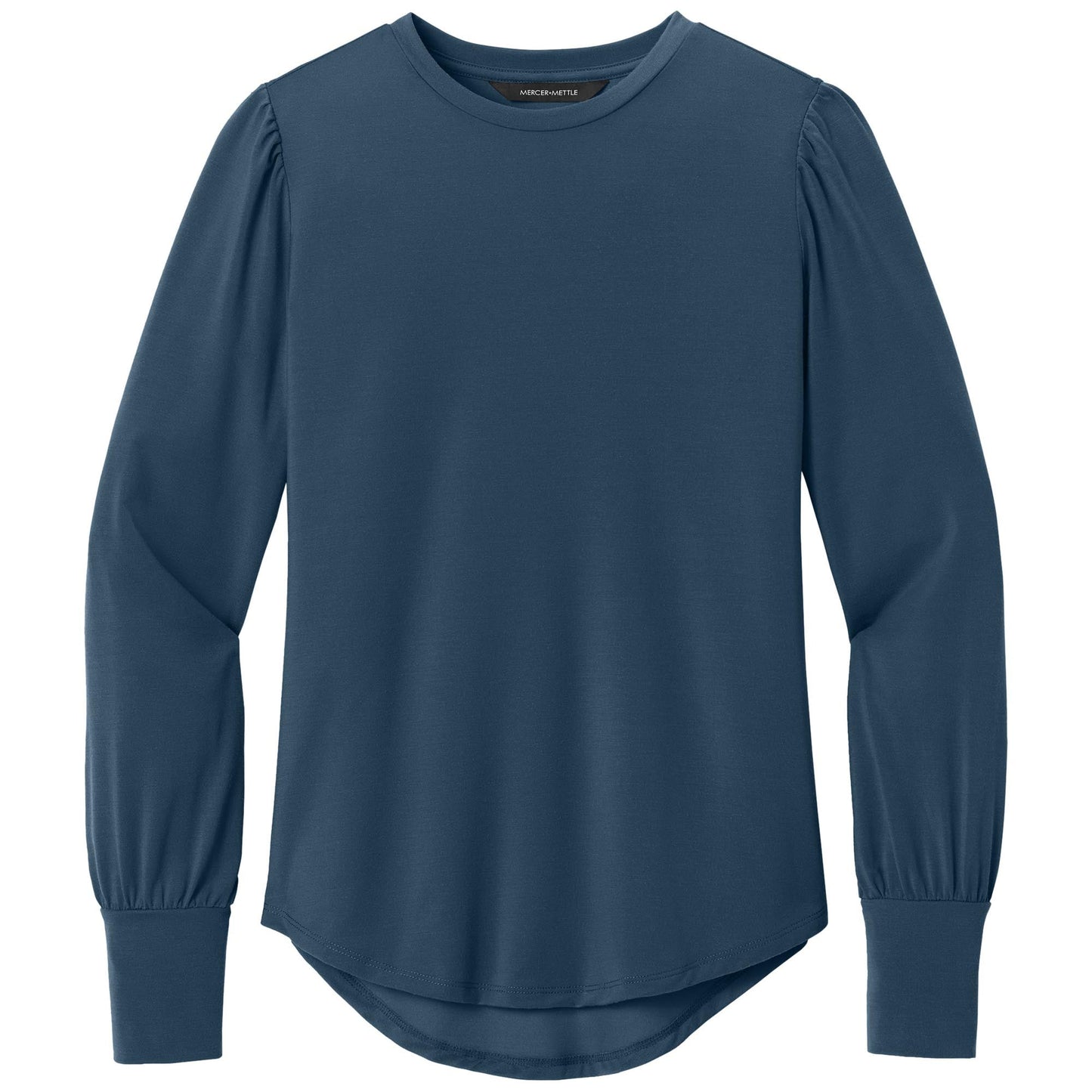 Deep Black Blouse - Mercer+Mettle - Stretch Jersey Top