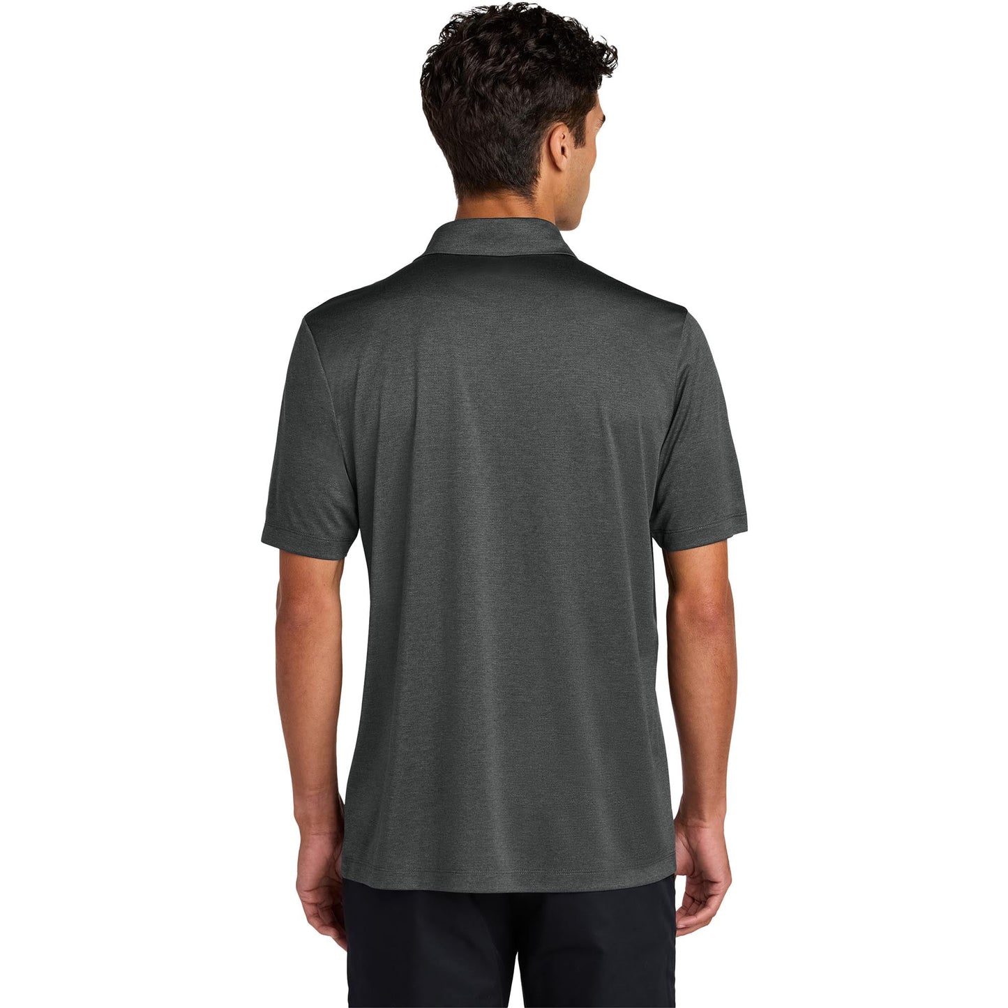 Deep Black Polo Shirt - Mercer+Mettle - Sustainable Fabric