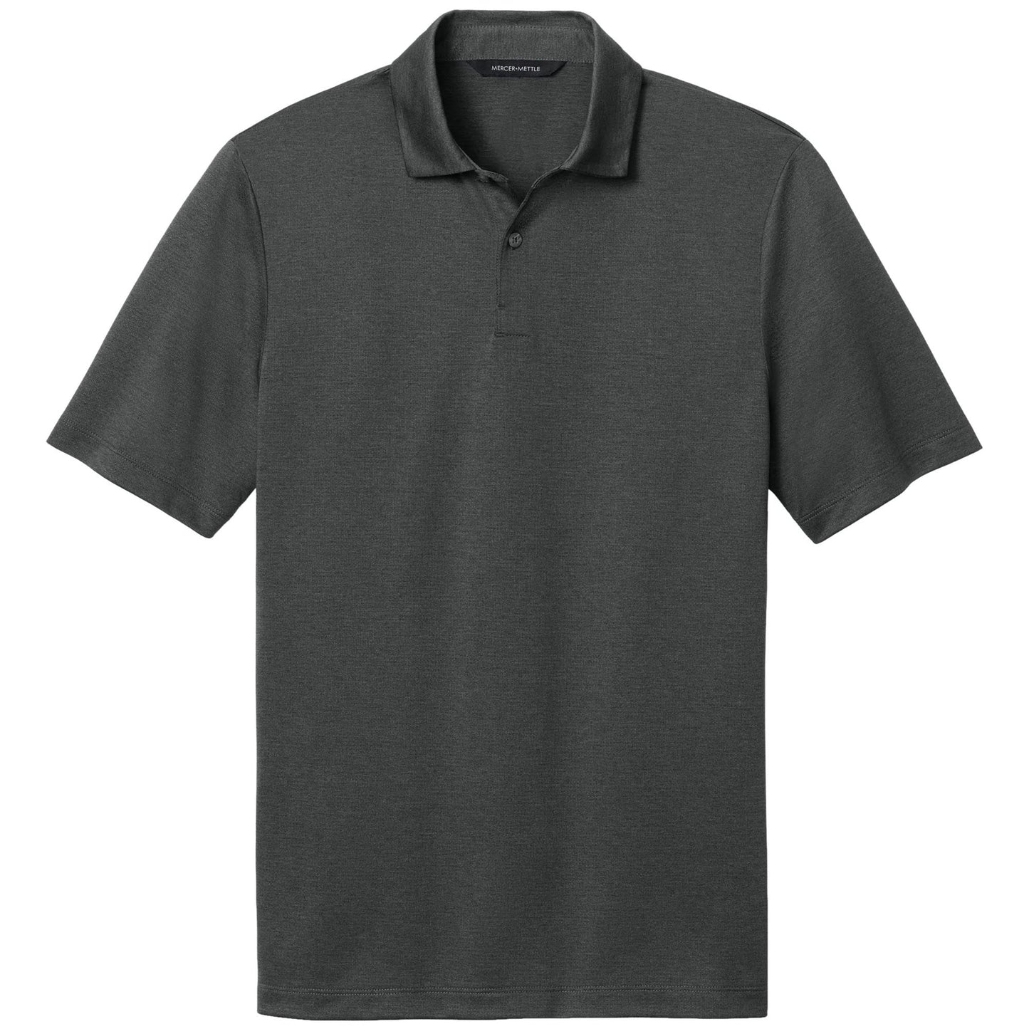 Deep Black Polo Shirt - Mercer+Mettle - Sustainable Fabric