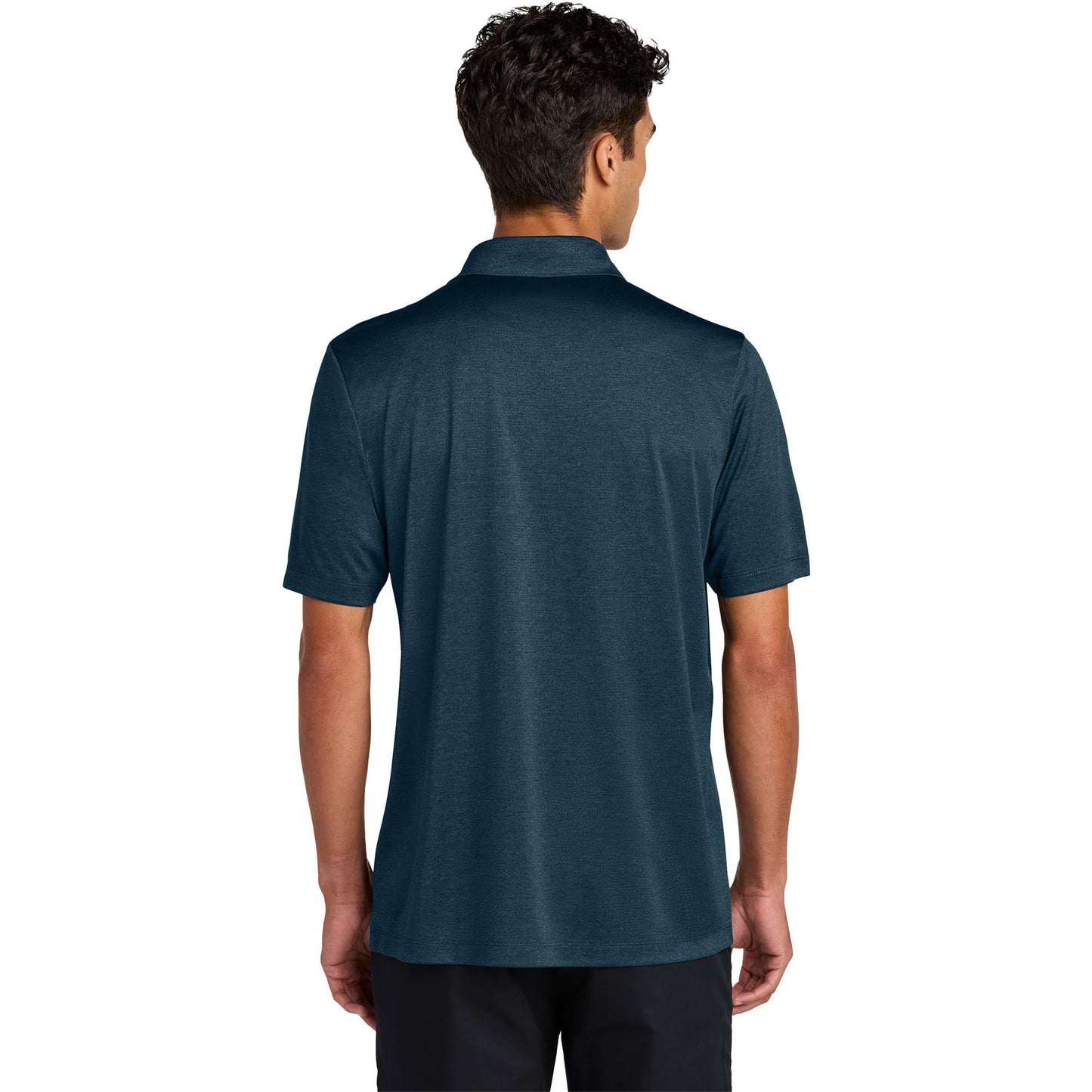 Deep Black Polo Shirt - Mercer+Mettle - Sustainable Fabric