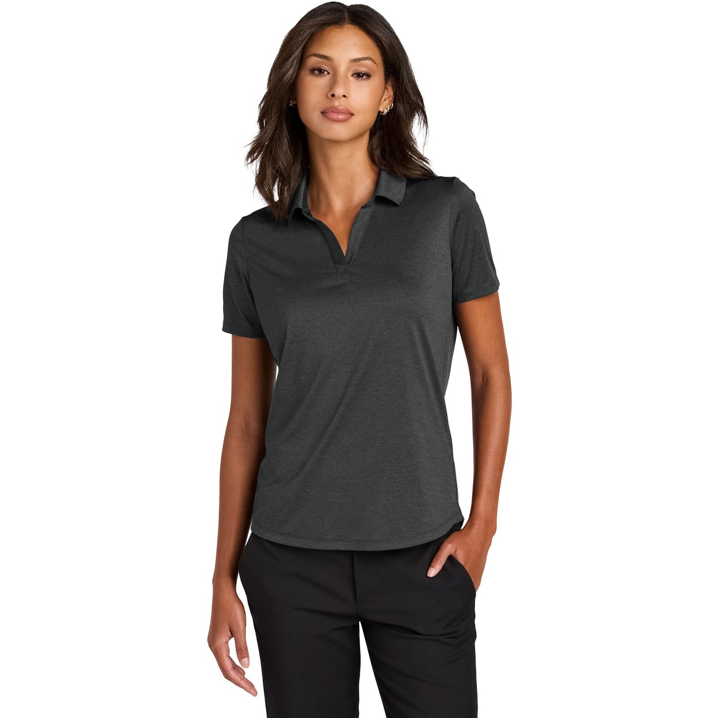 Deep Black Polo Shirts - Mercer+Mettle - Eco-Friendly
