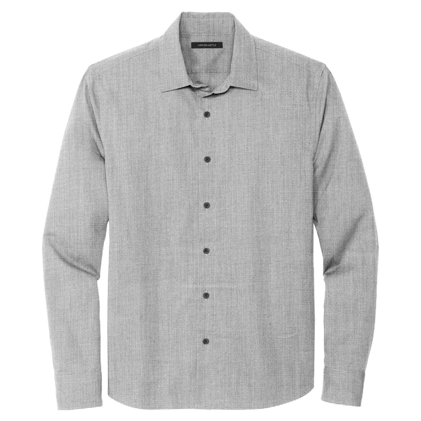 Deep Black Button Up Shirt - Mercer+Mettle - Modern Fit