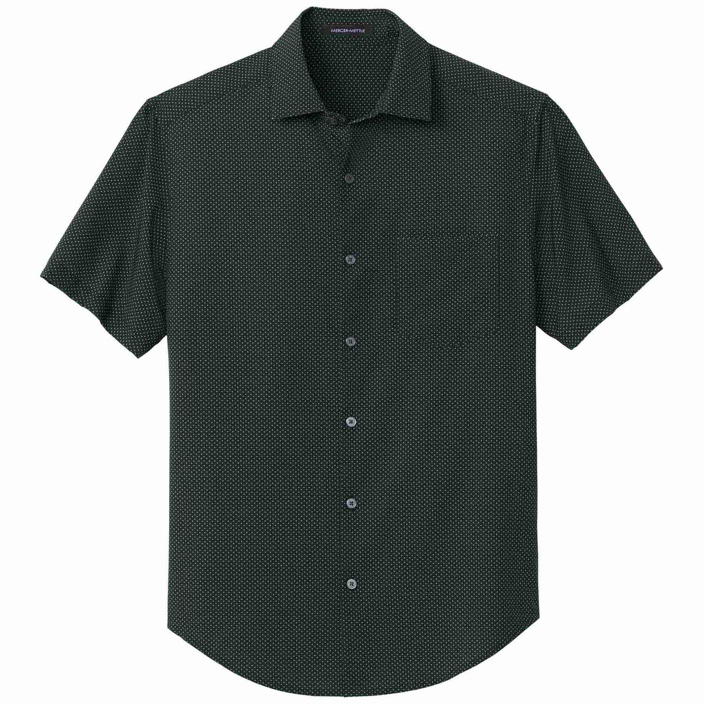 Deep Black Button Up Shirt - Mercer+Mettle - Stylish Tech