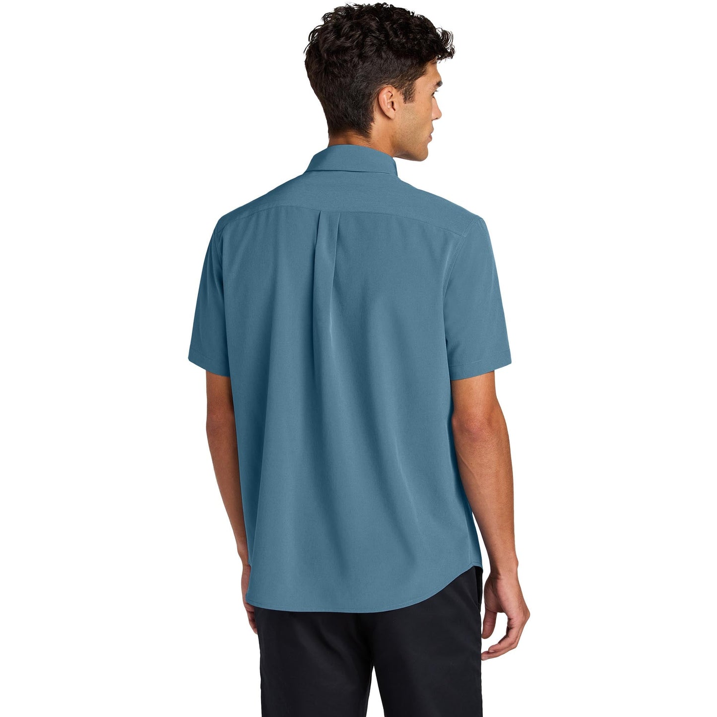 Deep Black Button Up Shirt - Mercer+Mettle - Stylish Tech