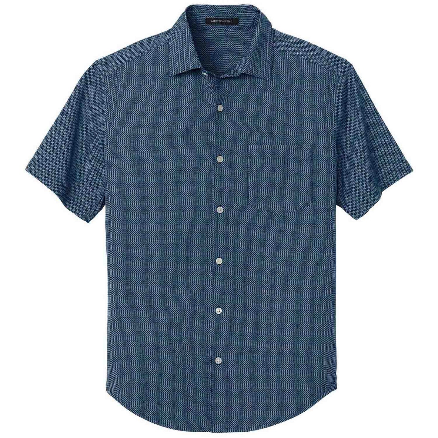 Deep Black Button Up Shirt - Mercer+Mettle - Stylish Tech