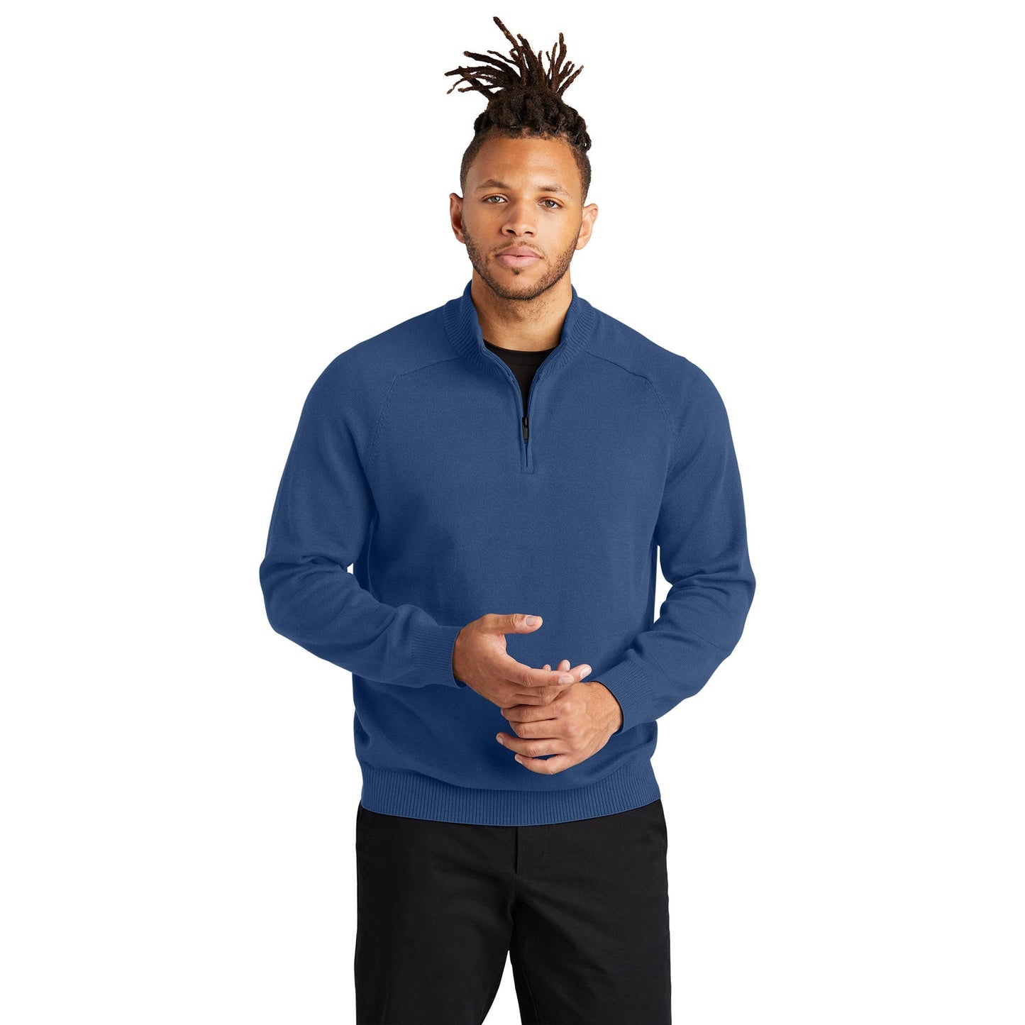 Deep Black Sweater - Mercer+Mettle - Multi-Functional Knit