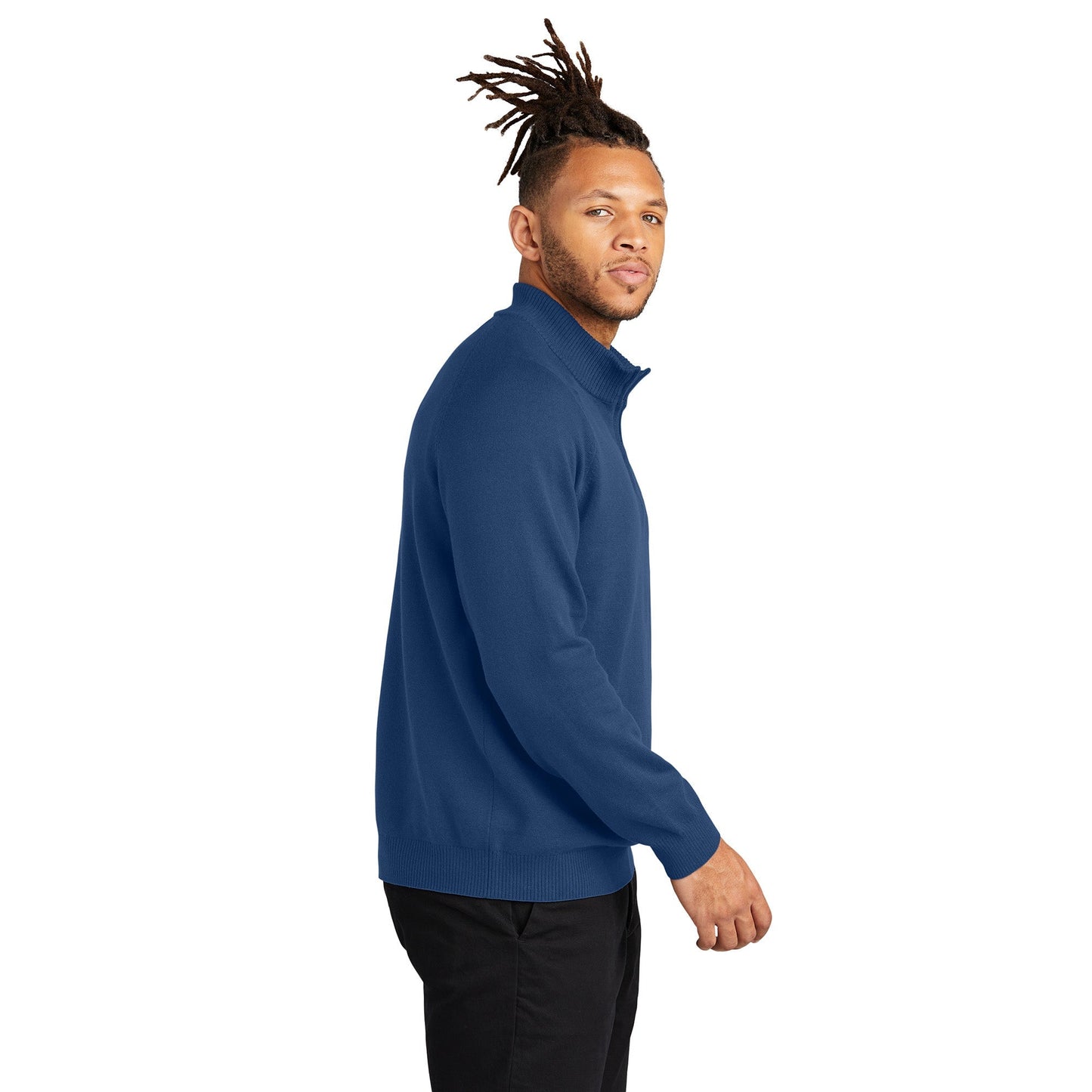 Deep Black Sweater - Mercer+Mettle - Multi-Functional Knit