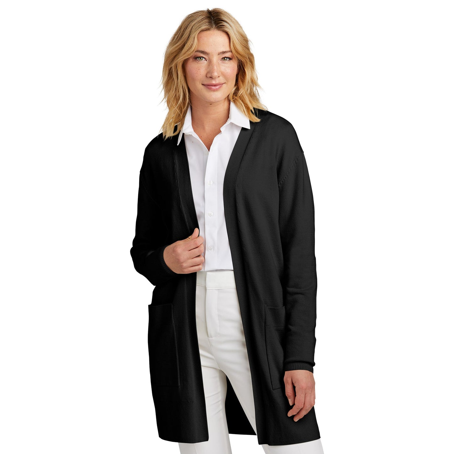 Deep Black Cardigans - Mercer+Mettle - Comfortable Knit