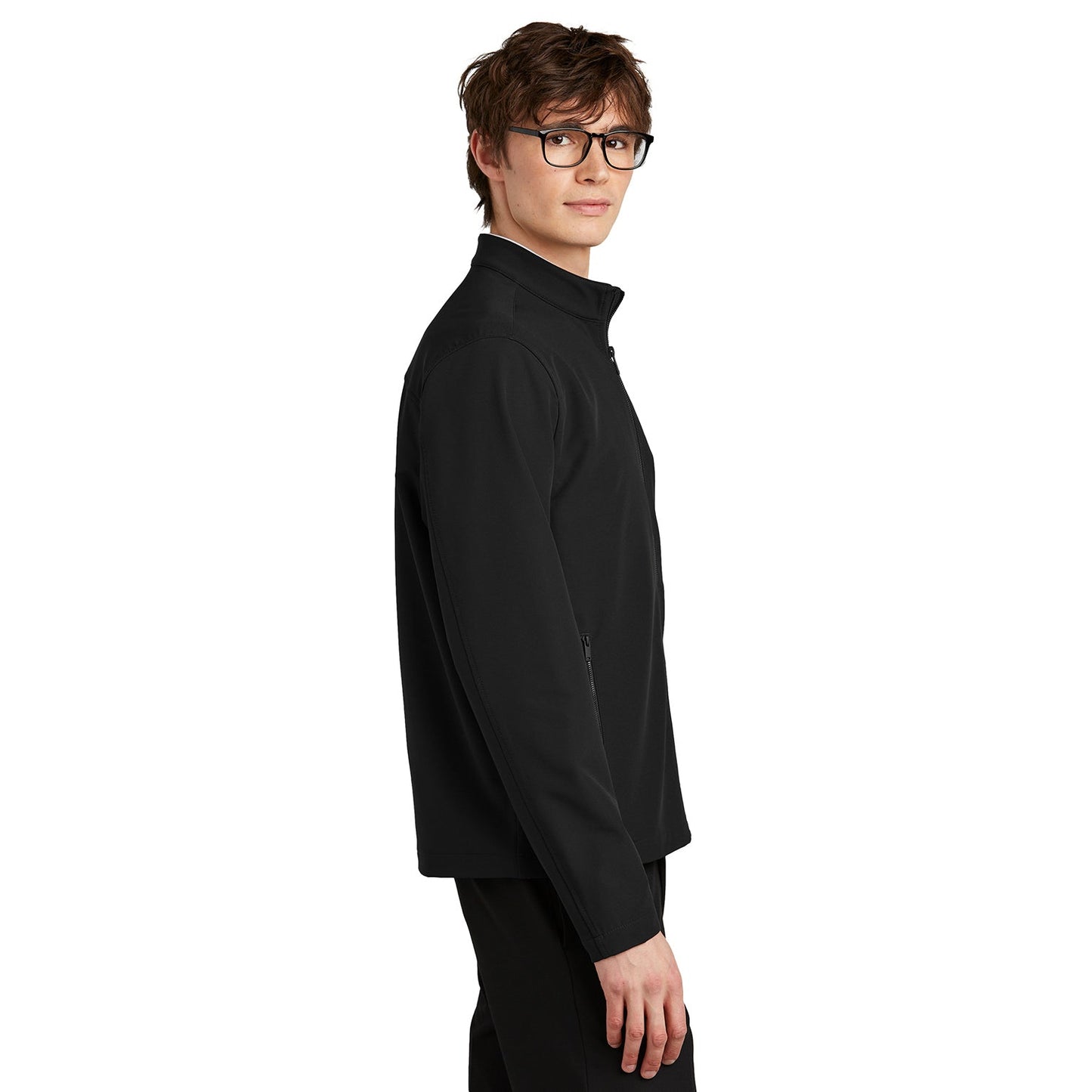 Deep Black Jacket - Mercer+Mettle - Stretch Soft Shell