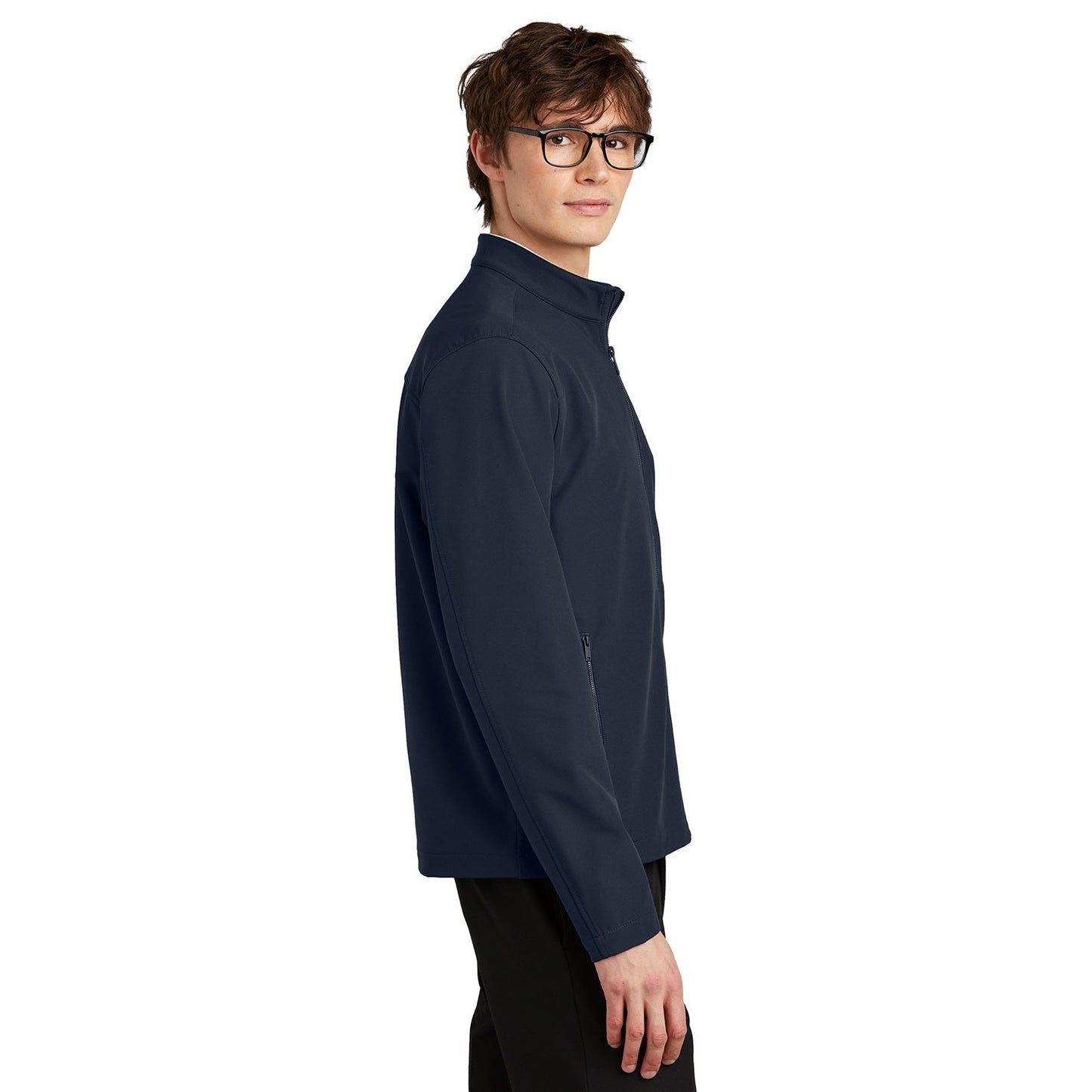 Deep Black Jacket - Mercer+Mettle - Stretch Soft Shell