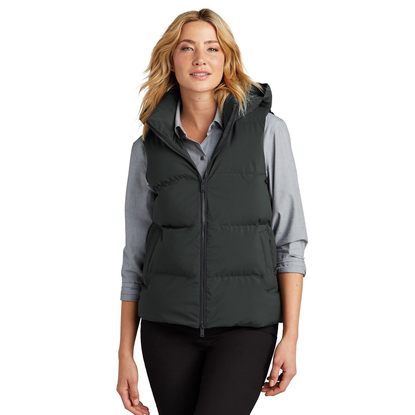 Deep Black Vests - Mercer+Mettle - Moisture Repelling