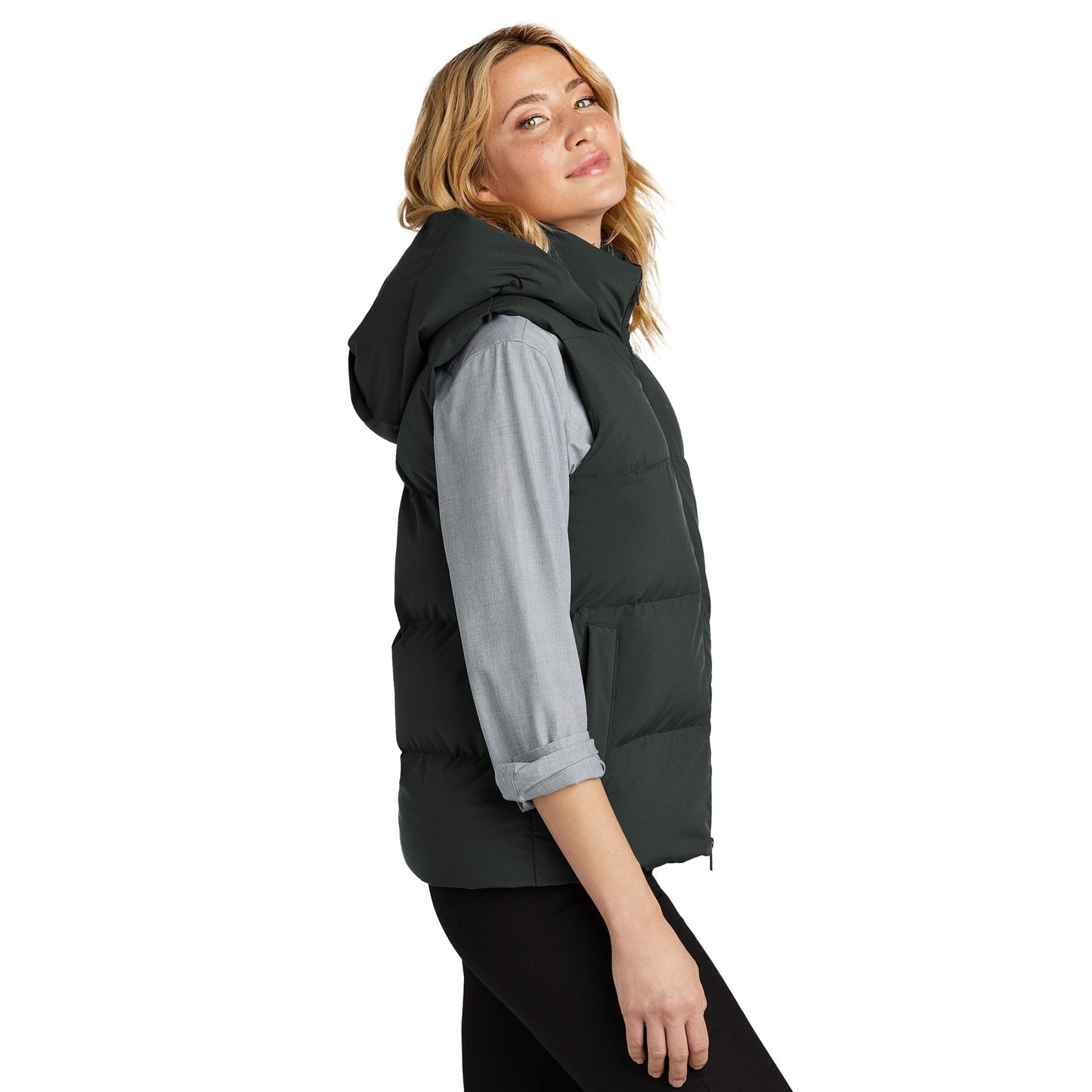 Deep Black Vests - Mercer+Mettle - Moisture Repelling