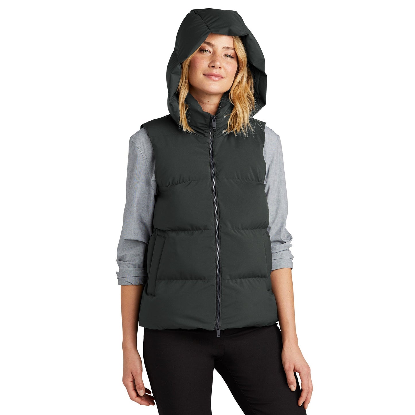 Deep Black Vests - Mercer+Mettle - Moisture Repelling