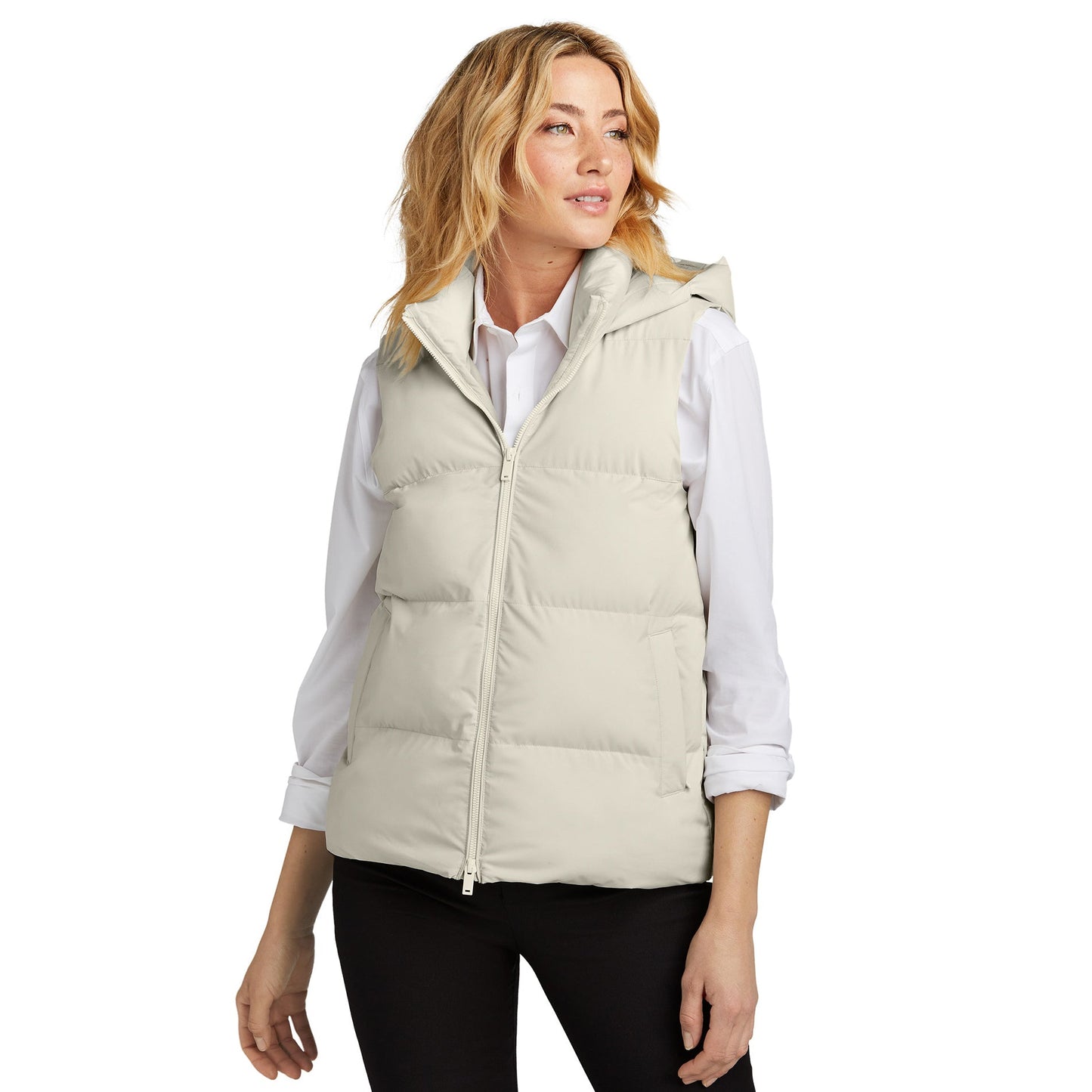 Deep Black Vests - Mercer+Mettle - Moisture Repelling