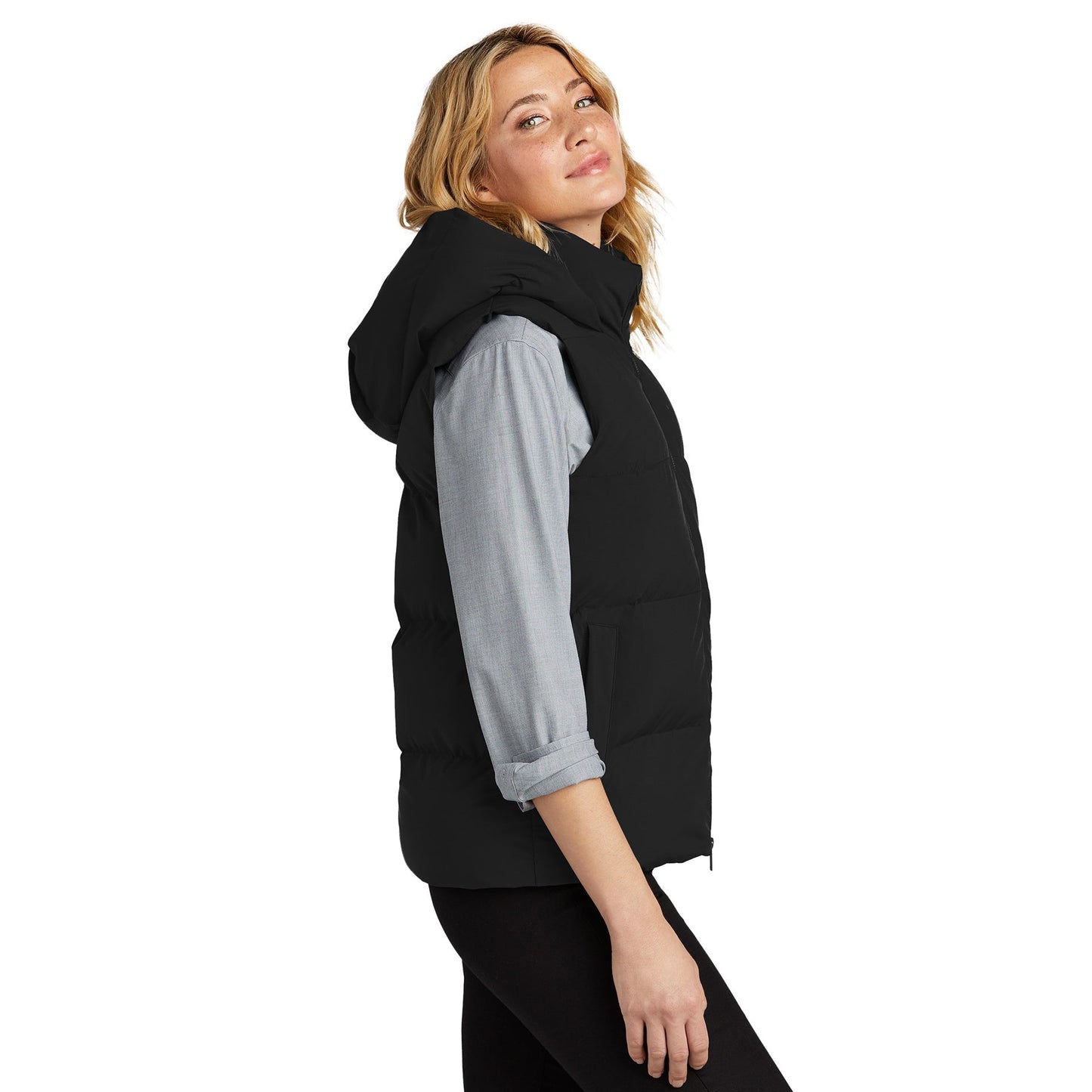 Deep Black Vests - Mercer+Mettle - Moisture Repelling