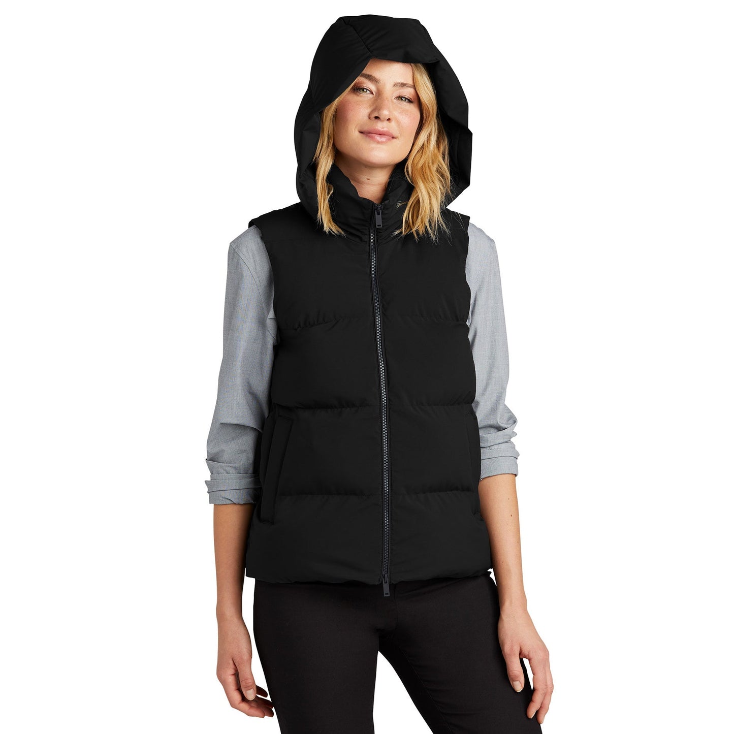 Deep Black Vests - Mercer+Mettle - Moisture Repelling