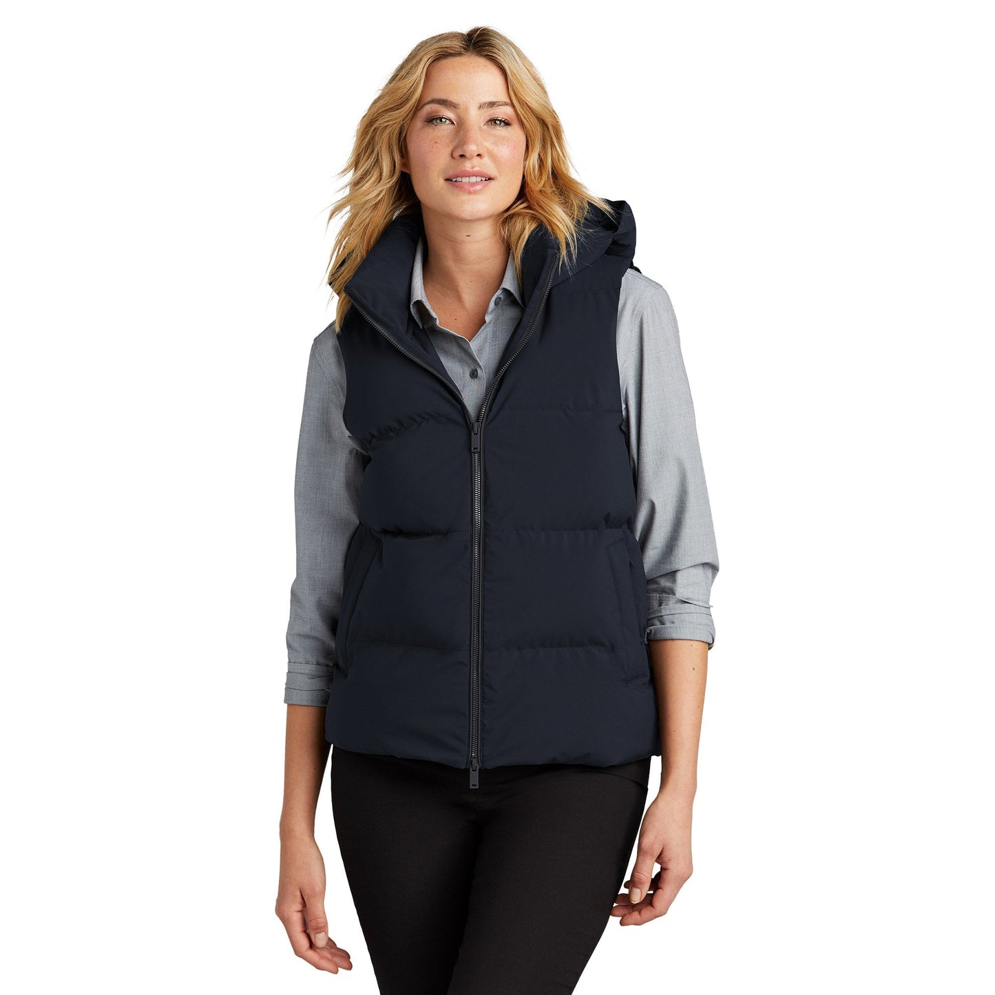 Deep Black Vests - Mercer+Mettle - Moisture Repelling