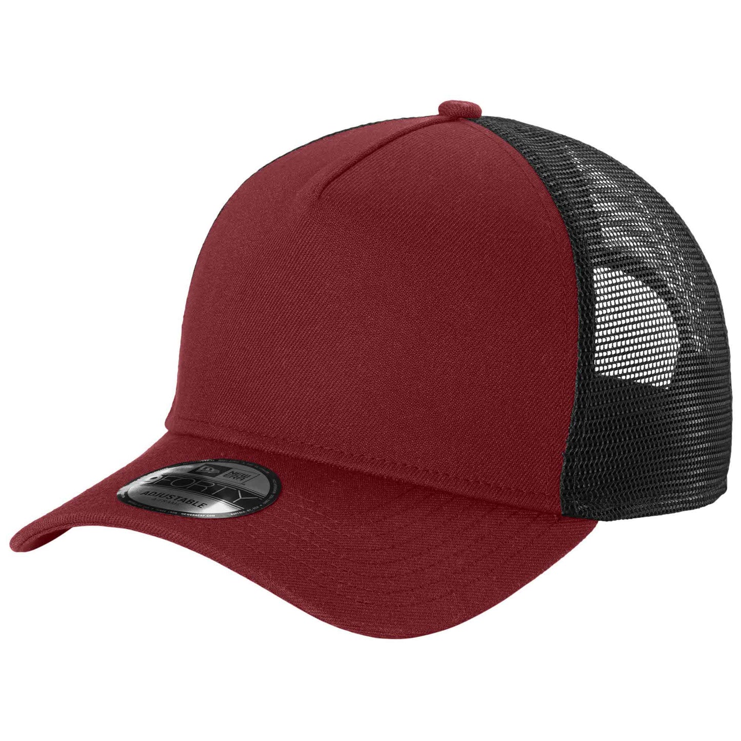 Scarlet Ball Cap - New Era - A-Frame Mesh Style