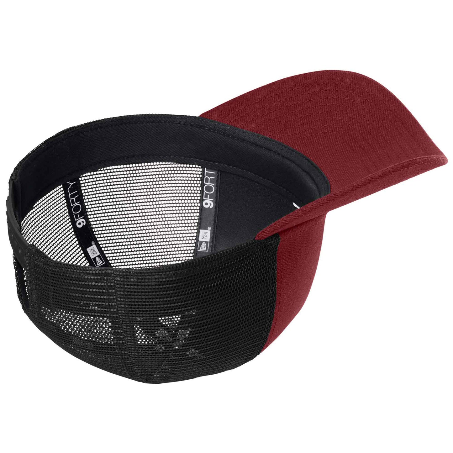 Scarlet Ball Cap - New Era - A-Frame Mesh Style