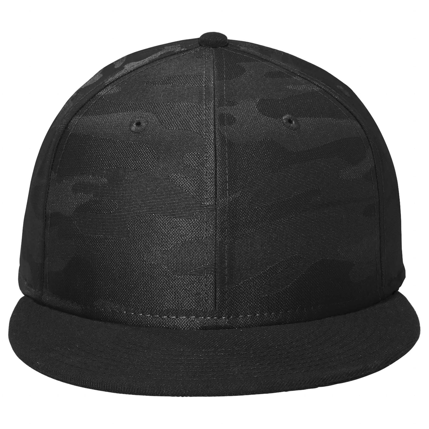 Black/Rainstorm Grey Camo Hat - New Era - Adjustable Closure