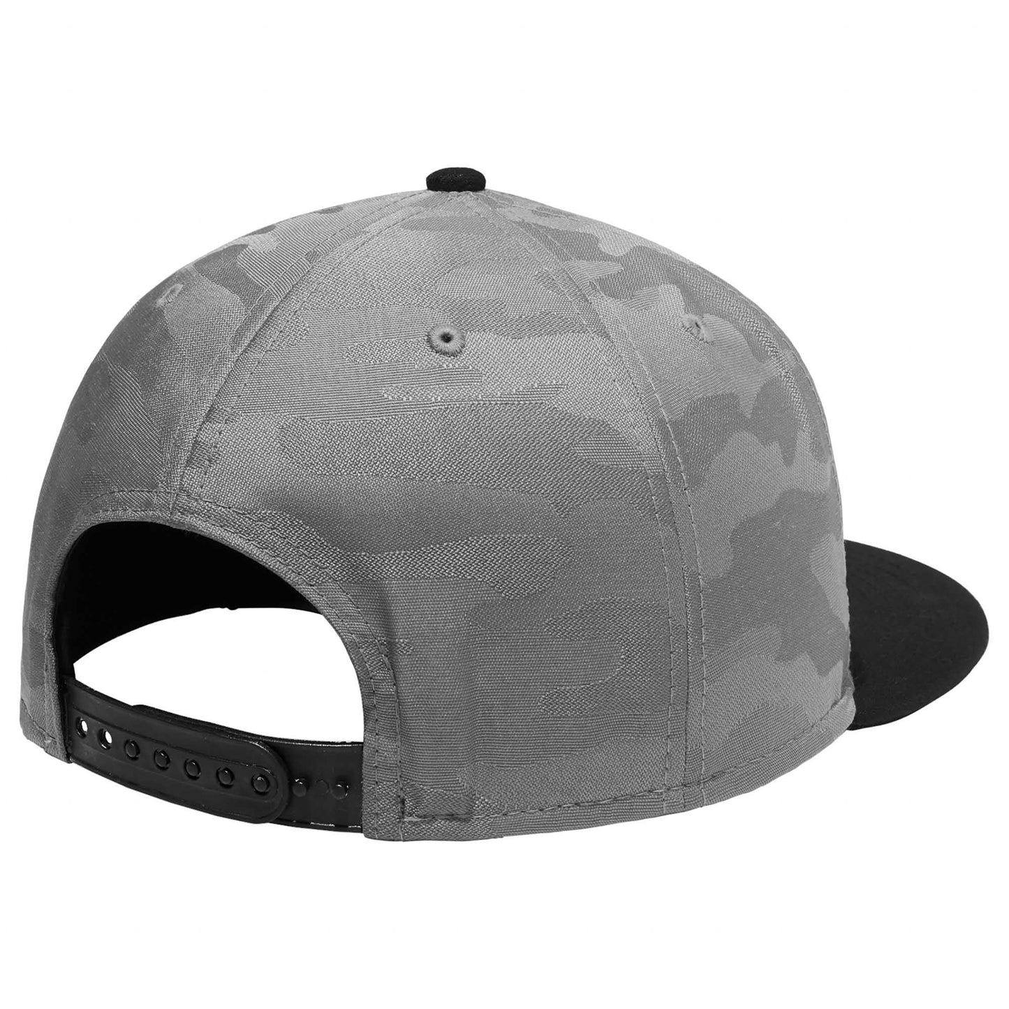 Black/Rainstorm Grey Camo Hat - New Era - Adjustable Closure